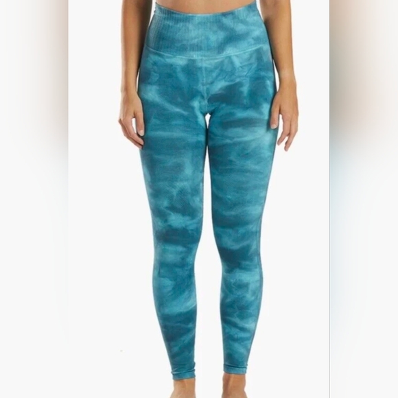 Free People Good Karma Tie Dye Yoga Leggings Size M/L - Picture 5 of 12